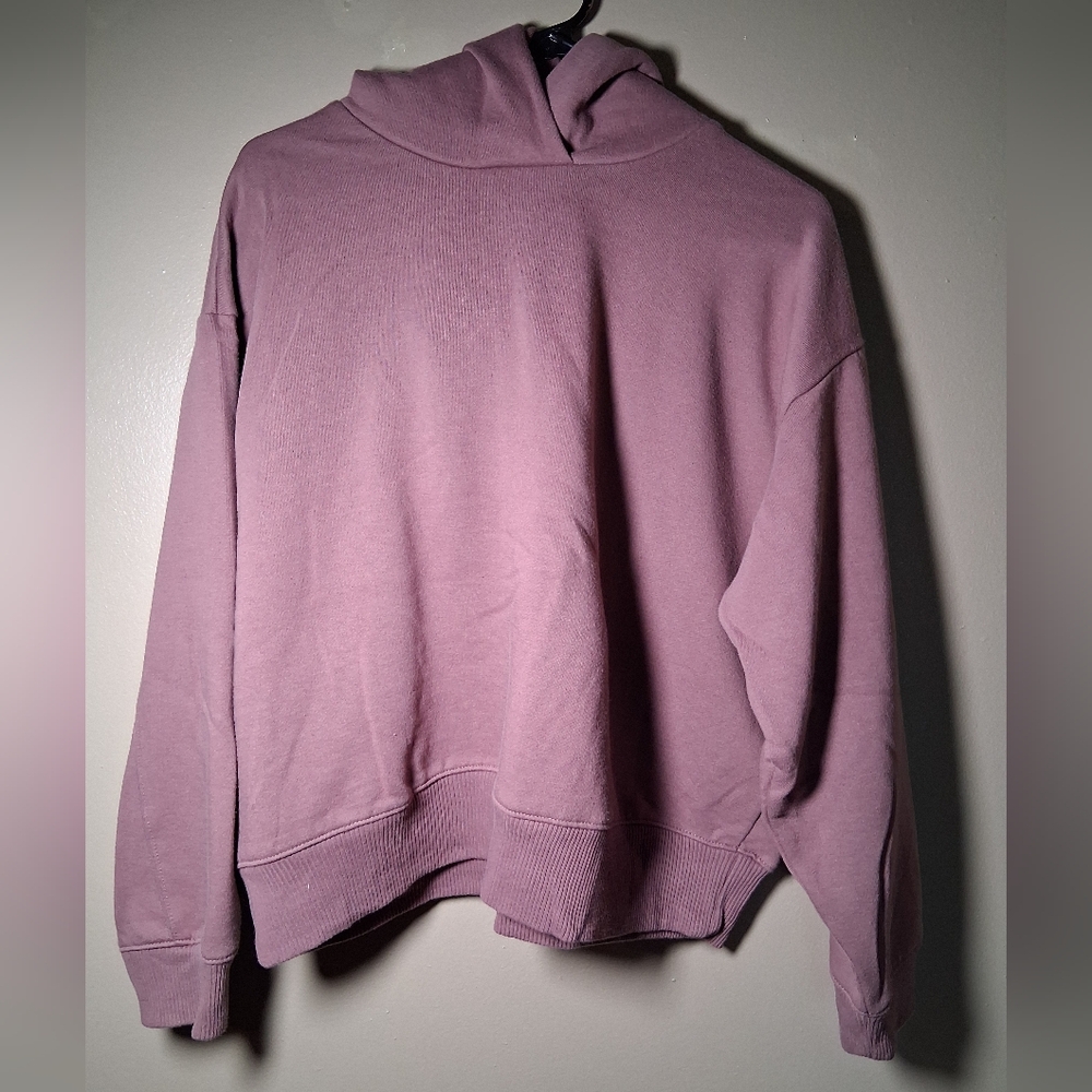 a new day Mauve Hooded Sweatshirt